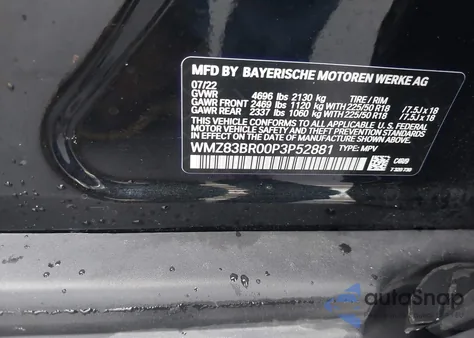 2023 Mini Countryman Cooper S z USA, uszkodzony, nr VIN WMZ83BR00P3P52881